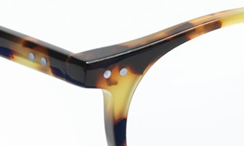 Eyebobs Case Closed 48mm Round Reading Glasses In Tortoise