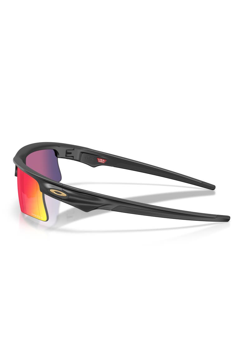 68mm APrizm™ Bisphaera Speed Rectangular Shield Sunglasses, Alternate, color, MATTE BLACK / PRIZM ROAD