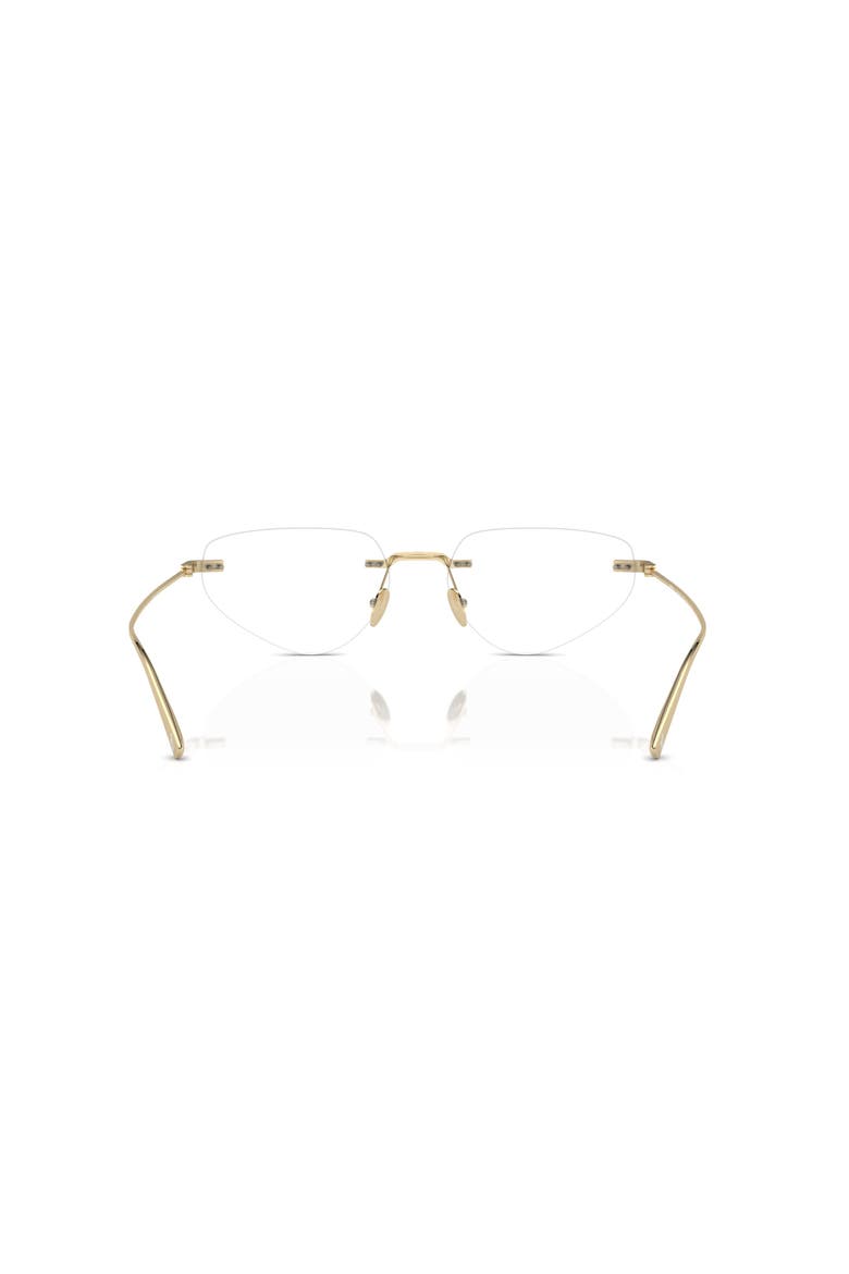 55mm Irregular optical glasses, Alternate, color, Gold