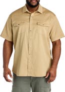 True Nation by DXL Big & Tall Western-Inspired Sport Shirt