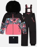 Deux par Deux Play Zebra Jacket & Reinforced Pants Two Piece Snowsuit