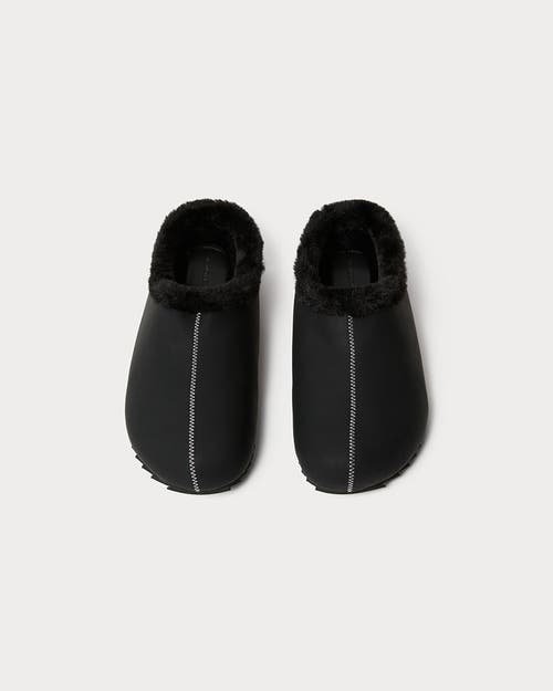 Weworewhat Vegan Leather Clog In Black