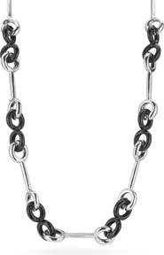 CHLOE AND MADISON Enamel Link Necklace