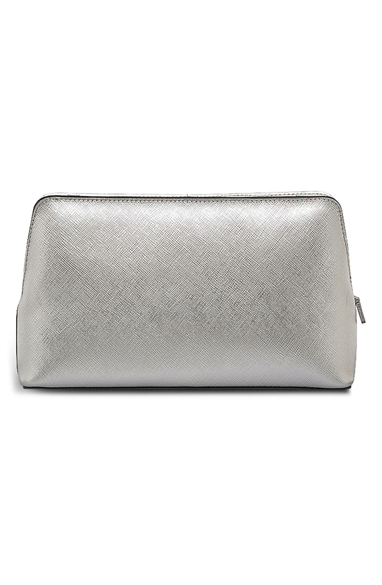 Radley Elia East West Clutch, Alternate, color, Silver