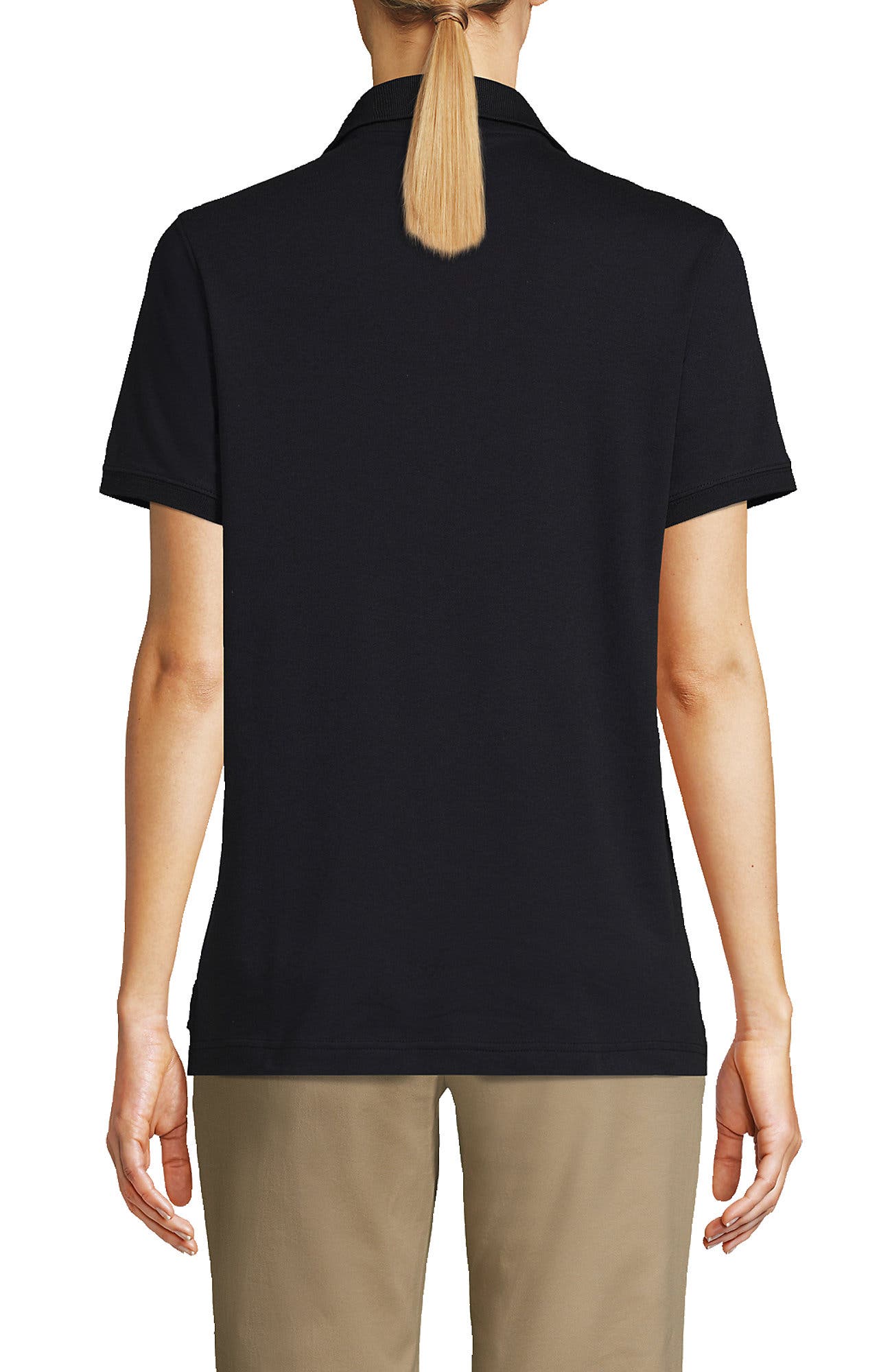 School Uniform  Short Sleeve Interlock Polo Shirt - image 2