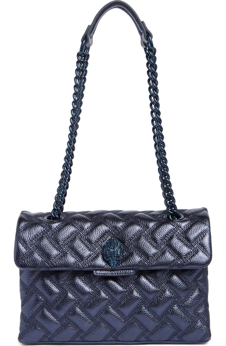 Kurt Geiger London Kensington Drench Quilted Leather Shoulder Bag, Main, color,