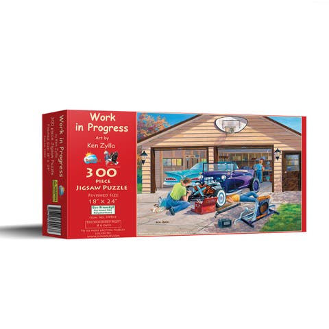 Work in Progress 300 piece Jigsaw Puzzle for Adults