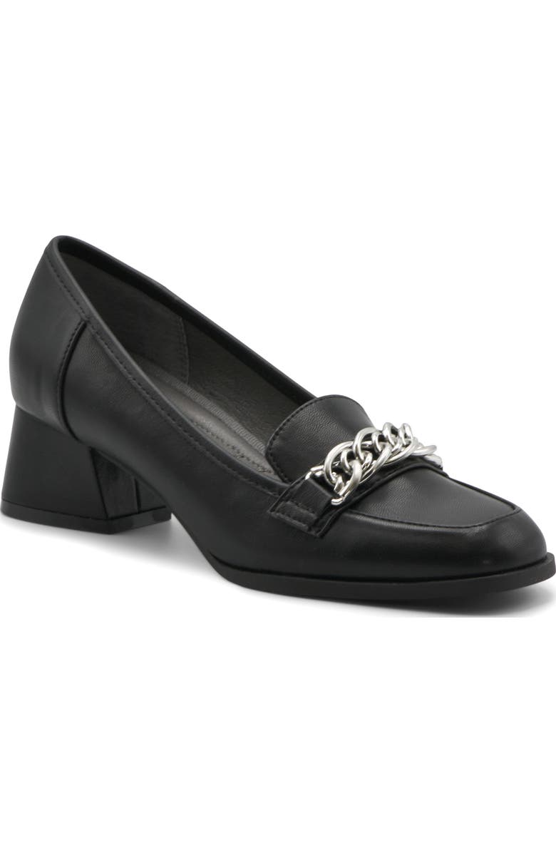 Adrienne Vittadini Breeze Chain Loafer Pump, Main, color,