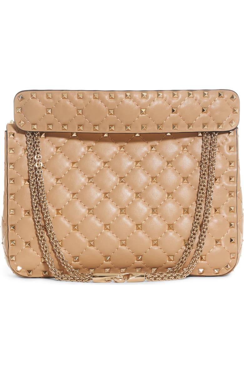 Valentino Garavani Rockstud Spike Medium Shoulder Bag, Alternate, color,