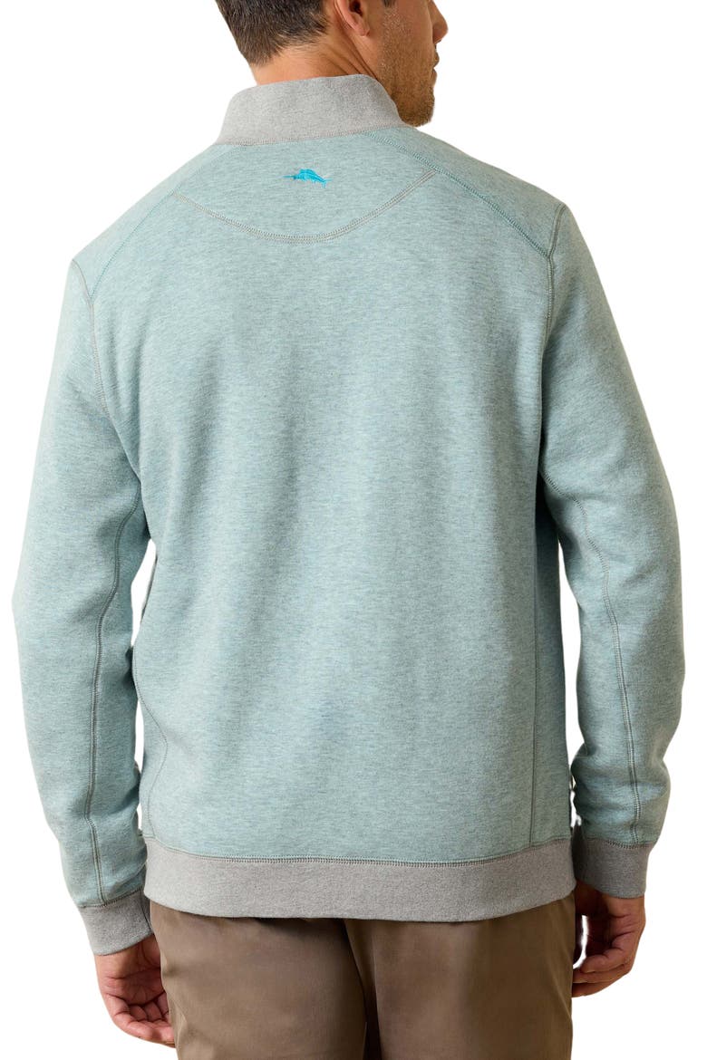 Flip Coast Reversible Half Zip Pullover, Alternate, color, BALA SHARK HEATHER