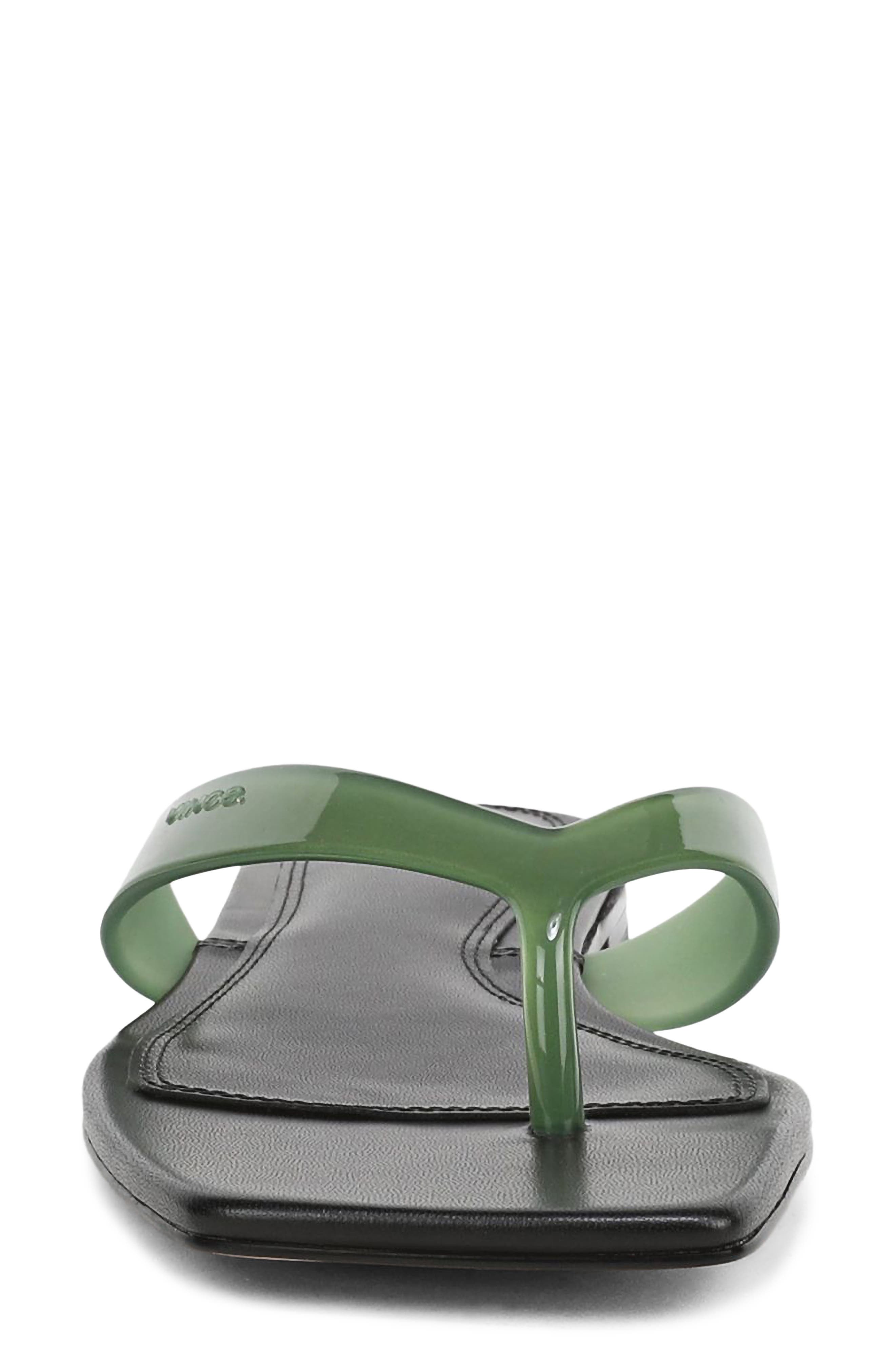 Vince San Juan Flip Flop, Alternate, color, Palm Leaf