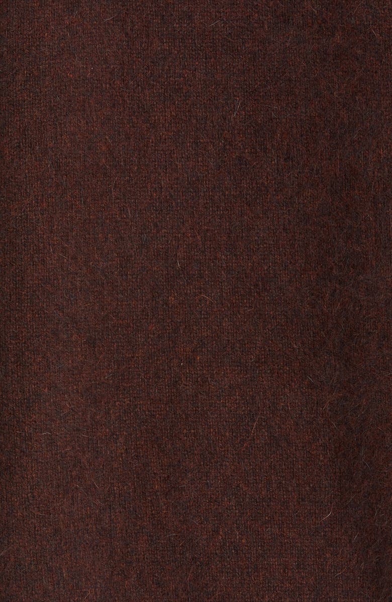 LOULOU DE SAISON Loulou Studio Oversized Wool Blend Polo Sweater, Alternate, color, 