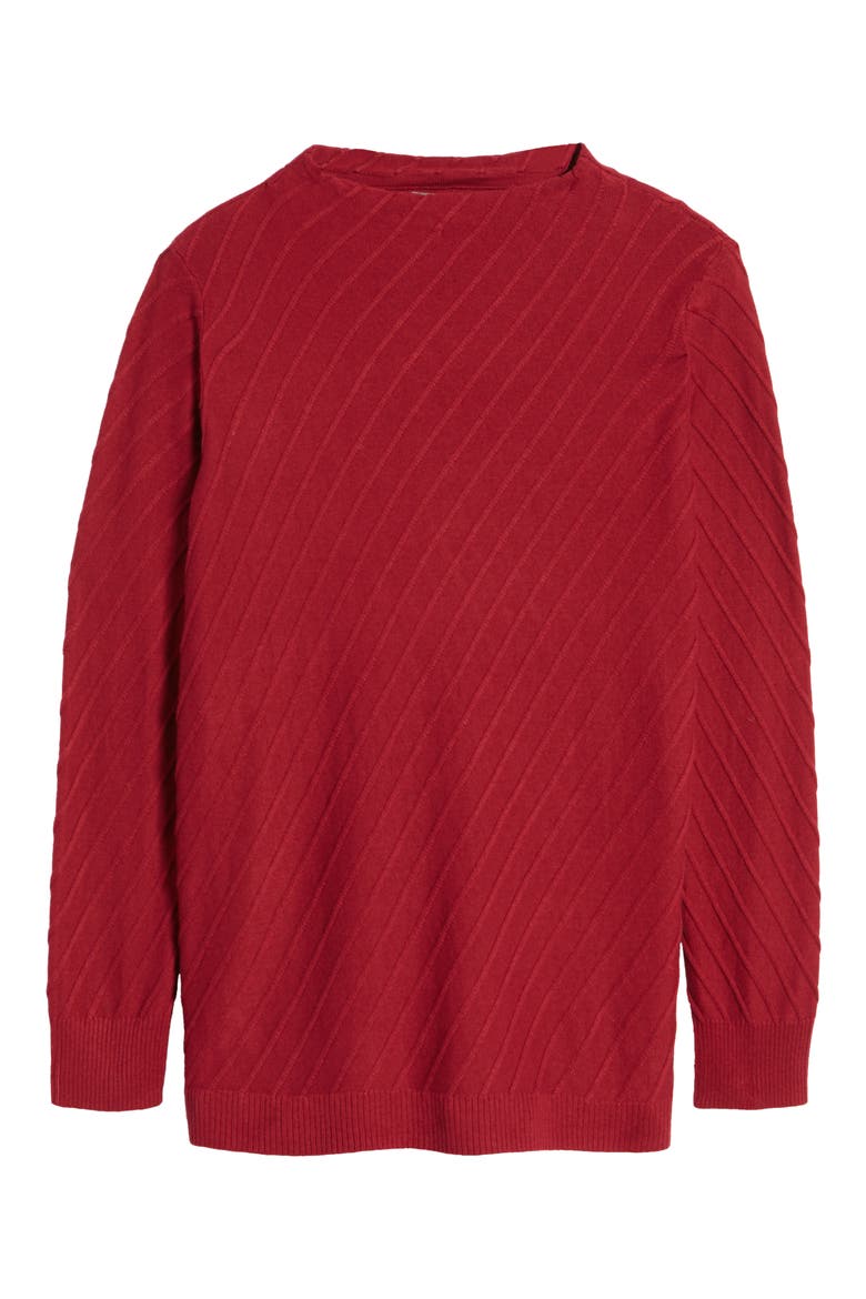 Long Sleeve Top, Alternate, color, DEEP RED