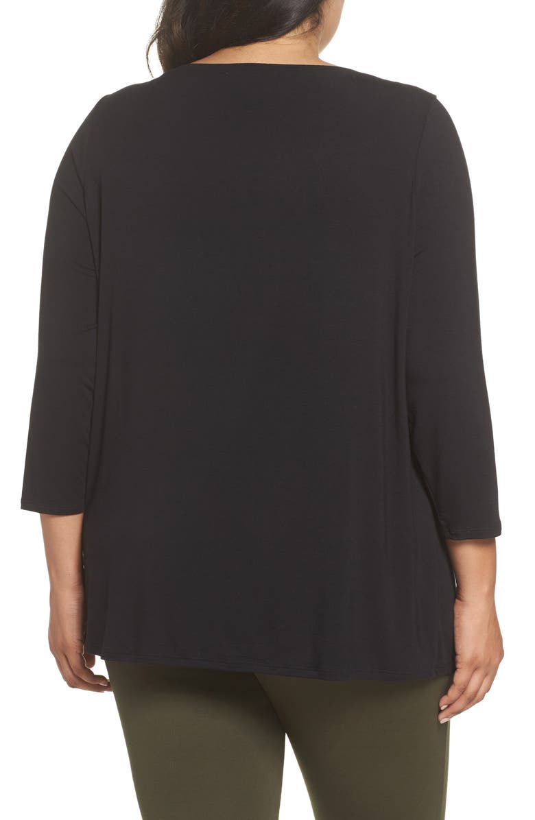 Sejour Knot Hem Tee, Alternate, color,