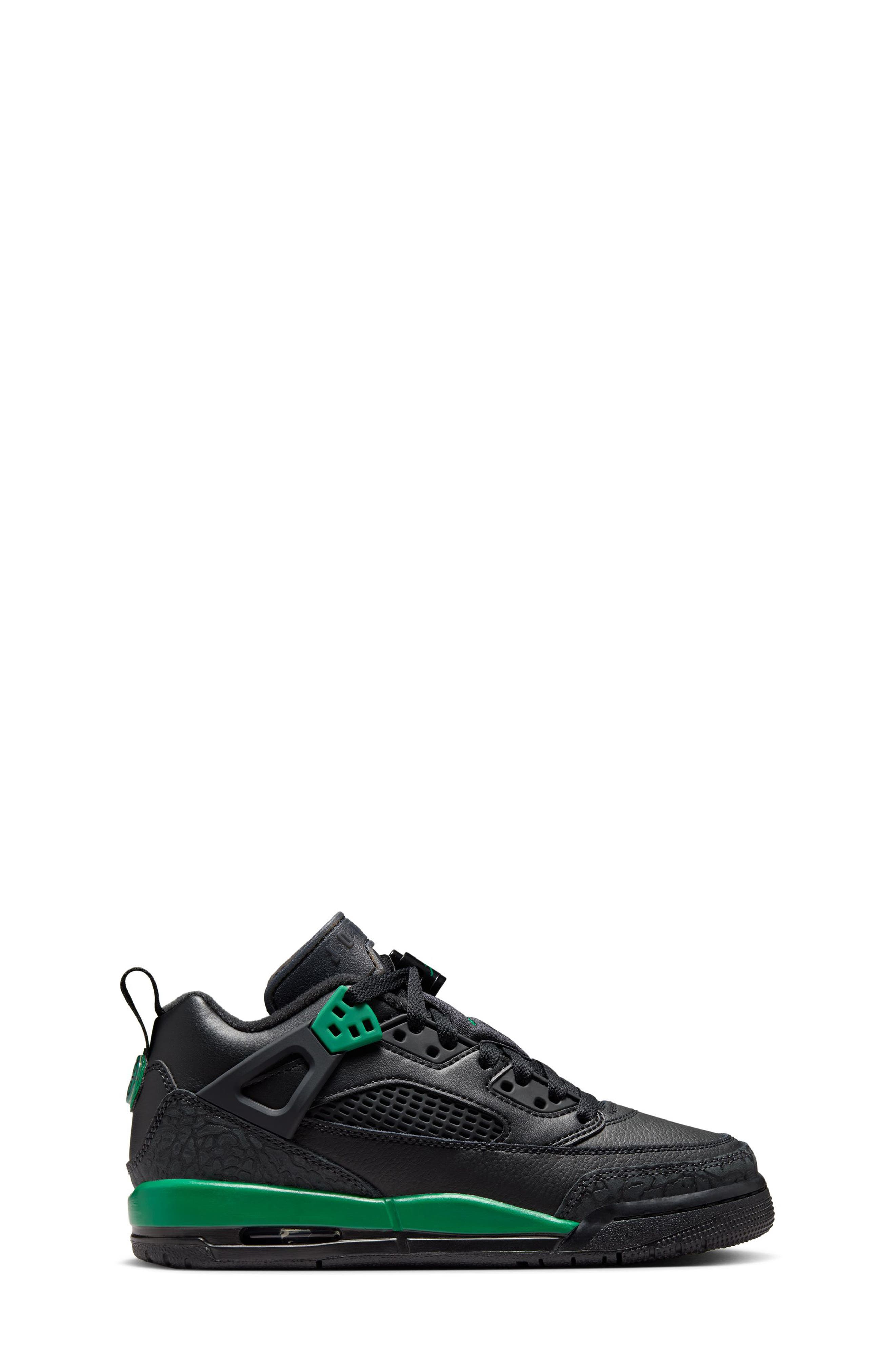 Nike Kids' Spizike Low Sneaker, Alternate, color, Black/ Pine Green/ Anthracite
