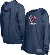 New Era Men's New Era  Navy Houston Texans Functional Fandom Hoodie