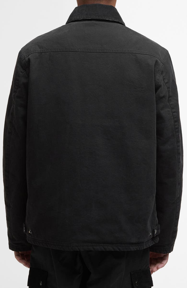 Barbour Cove Casual Cotton Jacket, Alternate, color, Black