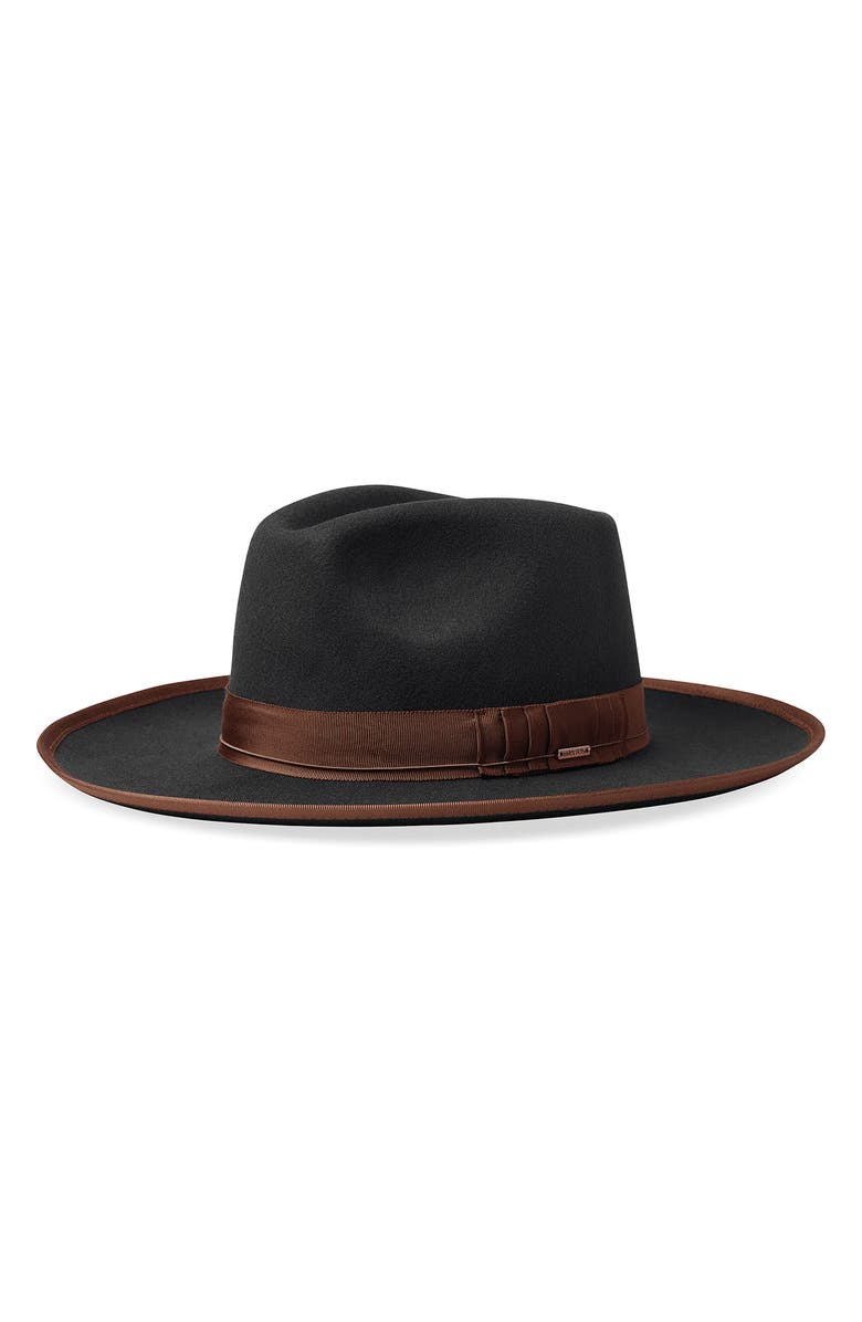 Brixton Reno Wool Fedora, Main, color,