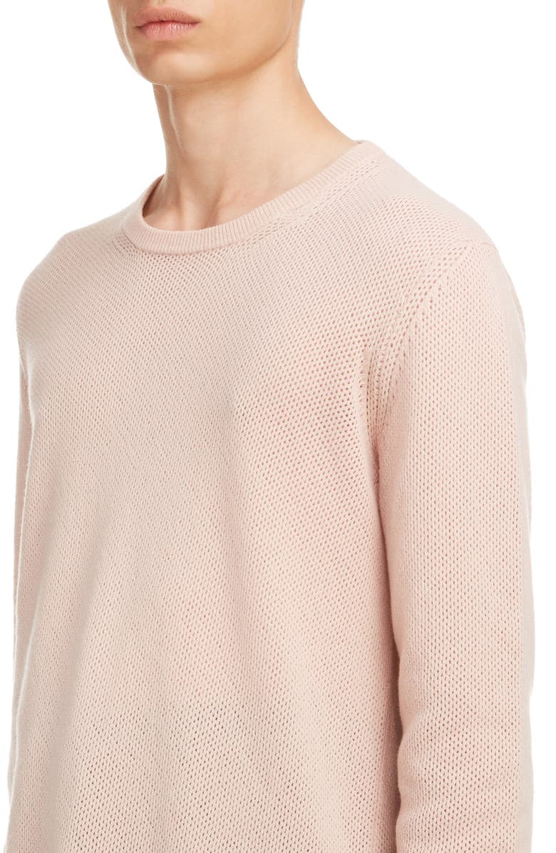Maison Margiela Crewneck Cashmere & Wool Sweater, Alternate, color, 