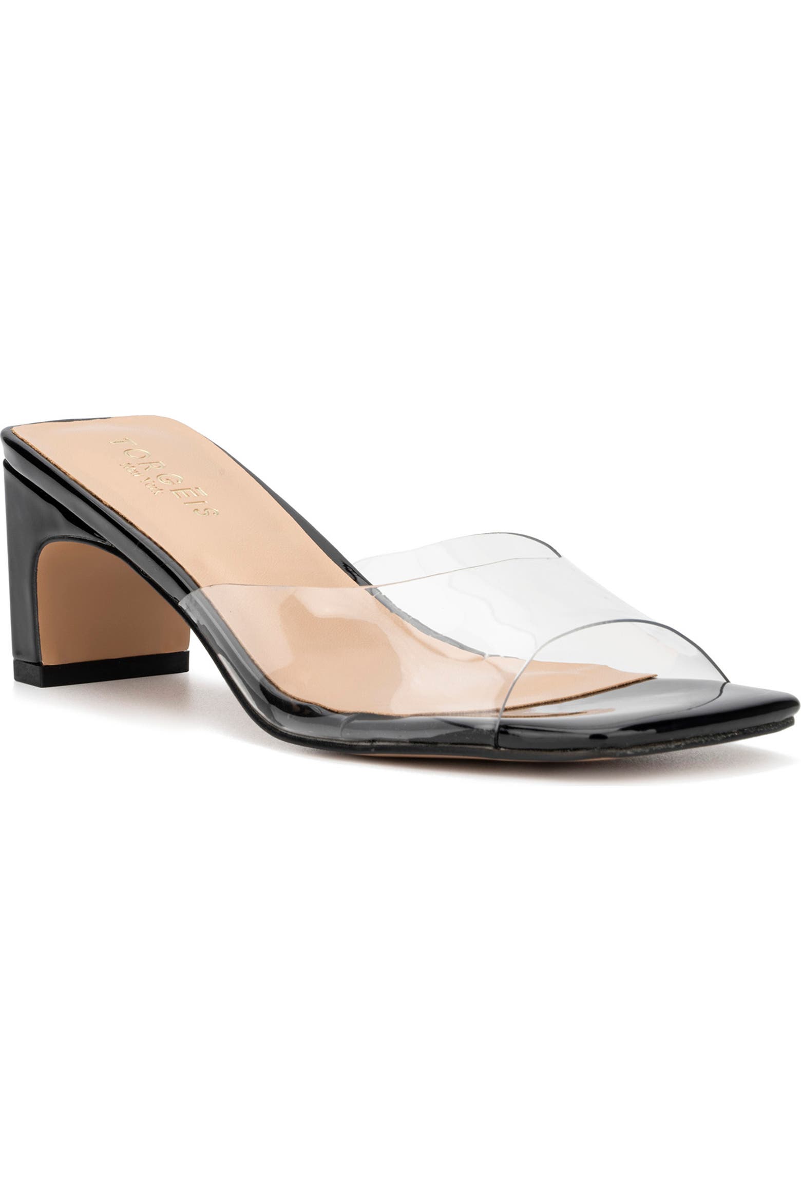 Transfarent Color TORGEIS Amaryllis Transparent Strap Sandal (Women) | Nordstromrack