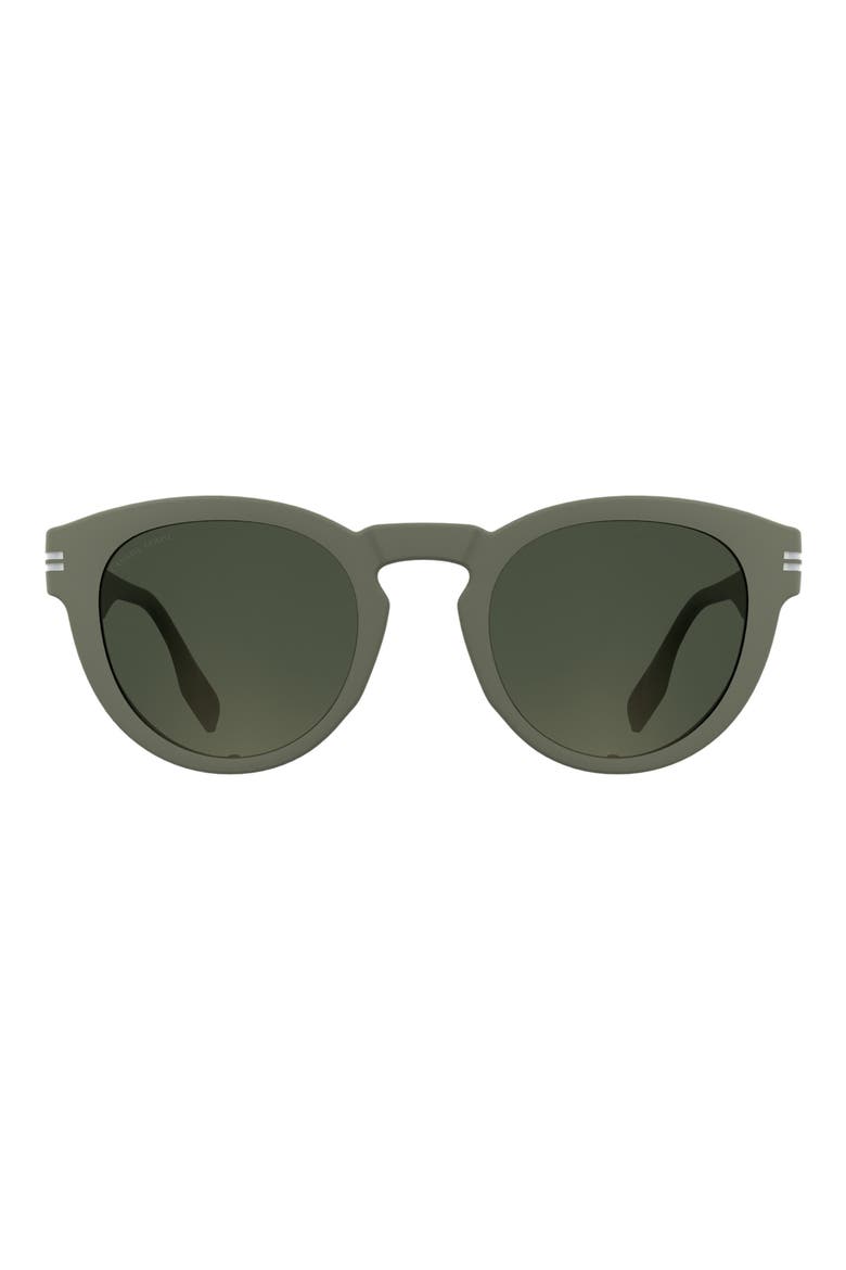 51mm Polarized Oval Sunglasses, Main, color, MATTE SAND