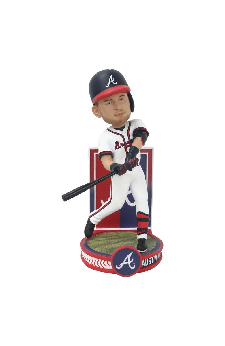 FOCO Austin Riley (Atlanta Braves) Banner Series MLB Bobblehead, Main, color, Multi-Color
