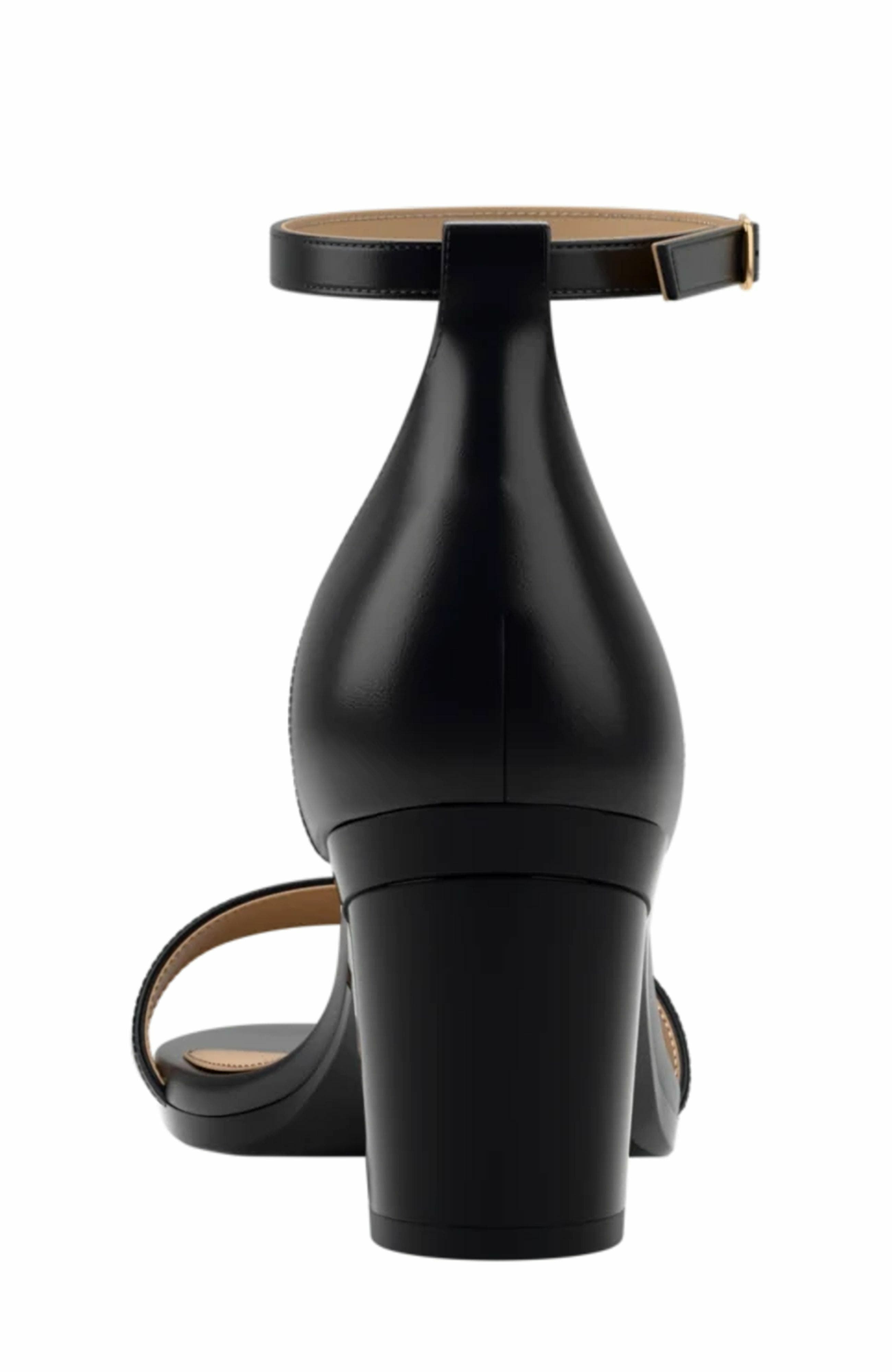 Pashion Footwear The Pashionista 3" Block Heel, Alternate, color, Coal Leather