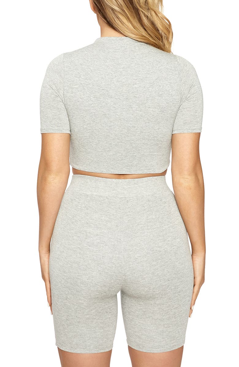 Naked Wardrobe The NW Sweet T Crop Top, Alternate, color,