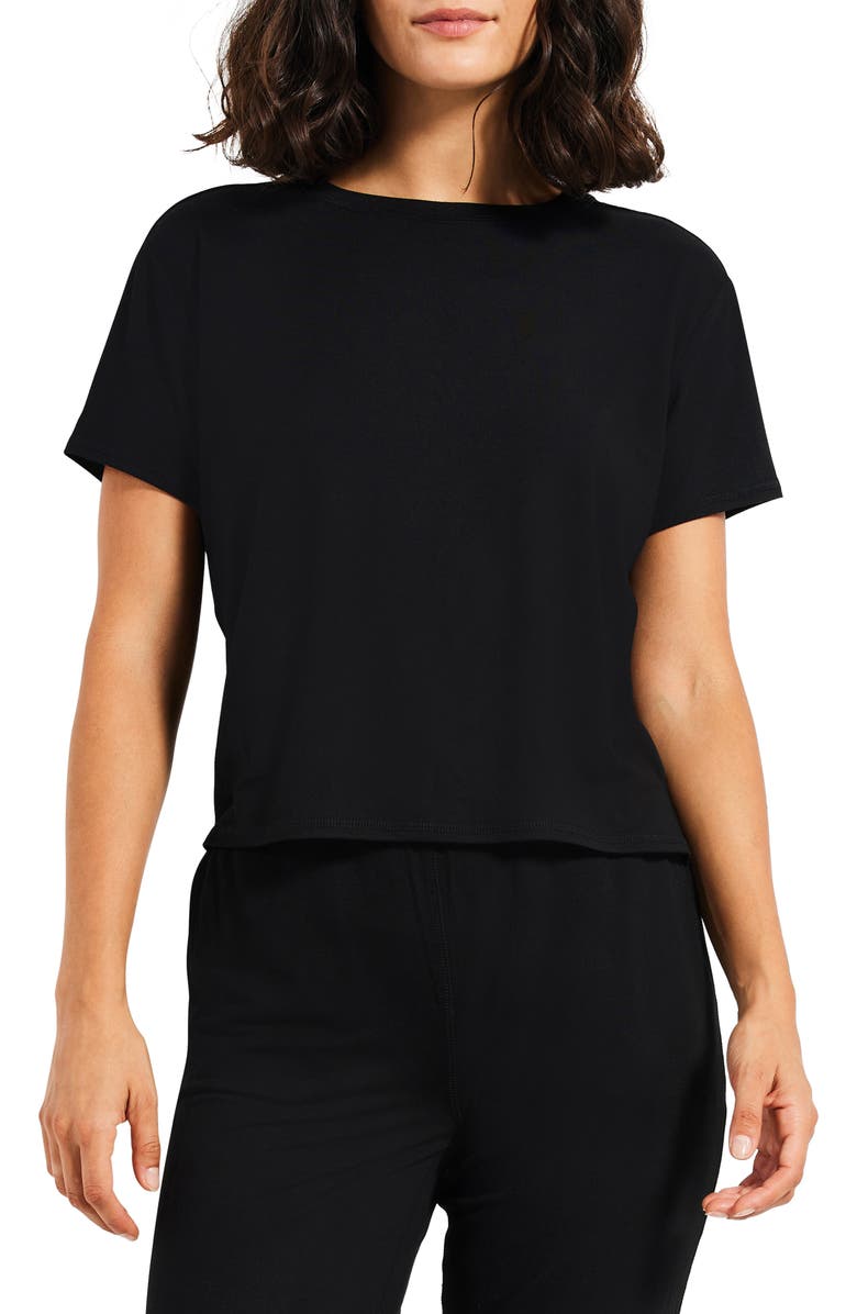 NZ ACTIVE by NIC+ZOE Brushed Flow T-Shirt, Main, color, 