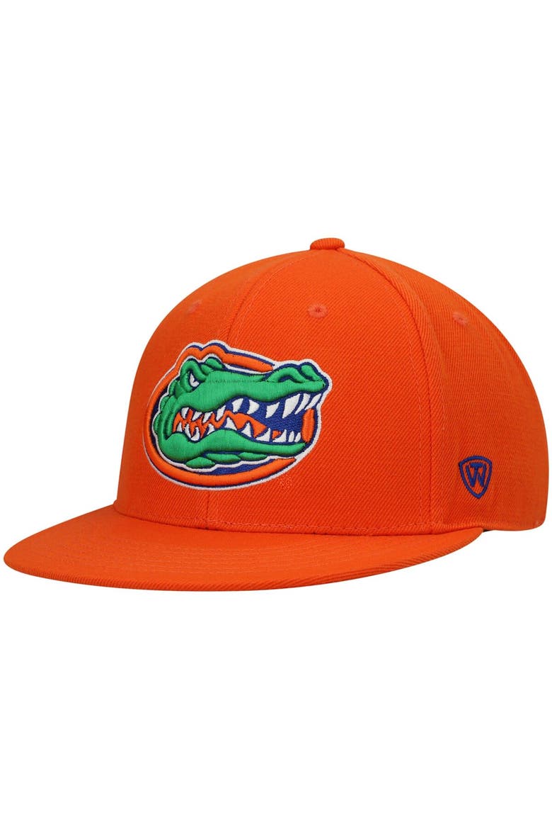 Men's Top of the World Orange Florida Gators Team Color Fitted Hat, Main, color, Orange