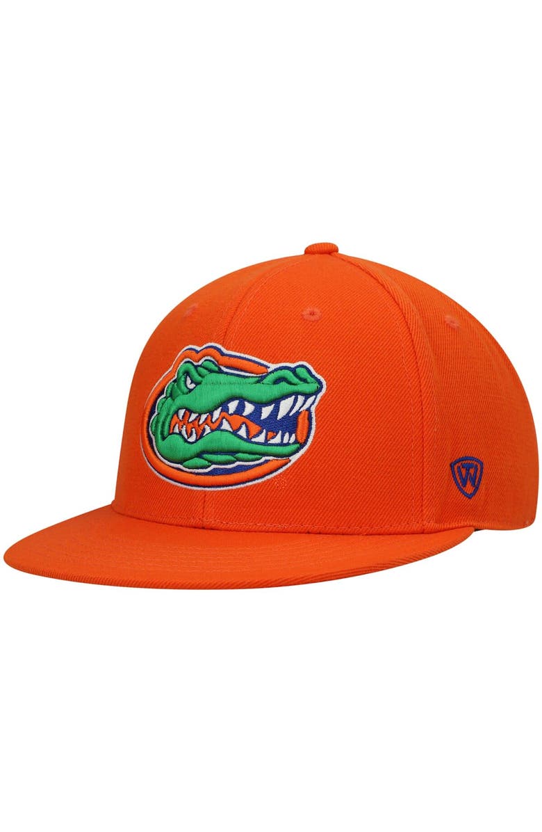 TOP OF THE WORLD Men's Top of the World Orange Florida Gators Team Color Fitted Hat, Main, color, Orange