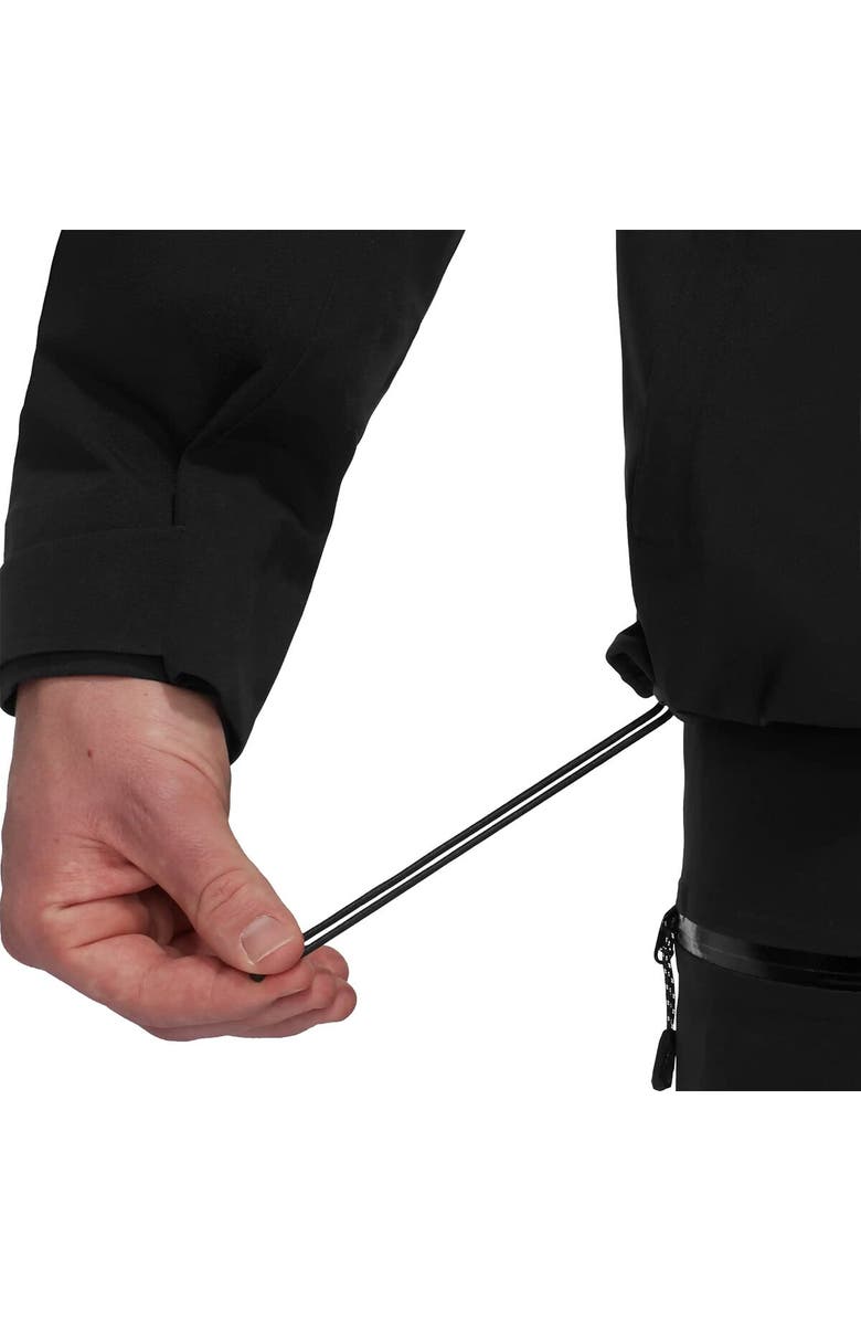 Mammut Stoney Hs Hooded Jacket - Men's, Alternate, color, Black