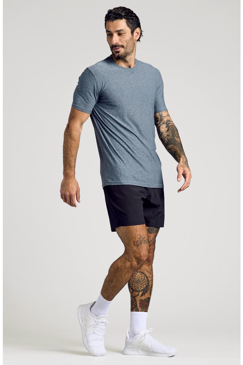 Active Trim Fit Performance T-Shirt, Alternate, color, HEATHERNAVY