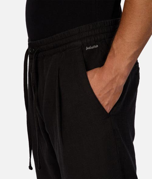 Industrie Australia The Mallorca Pant In Od Black
