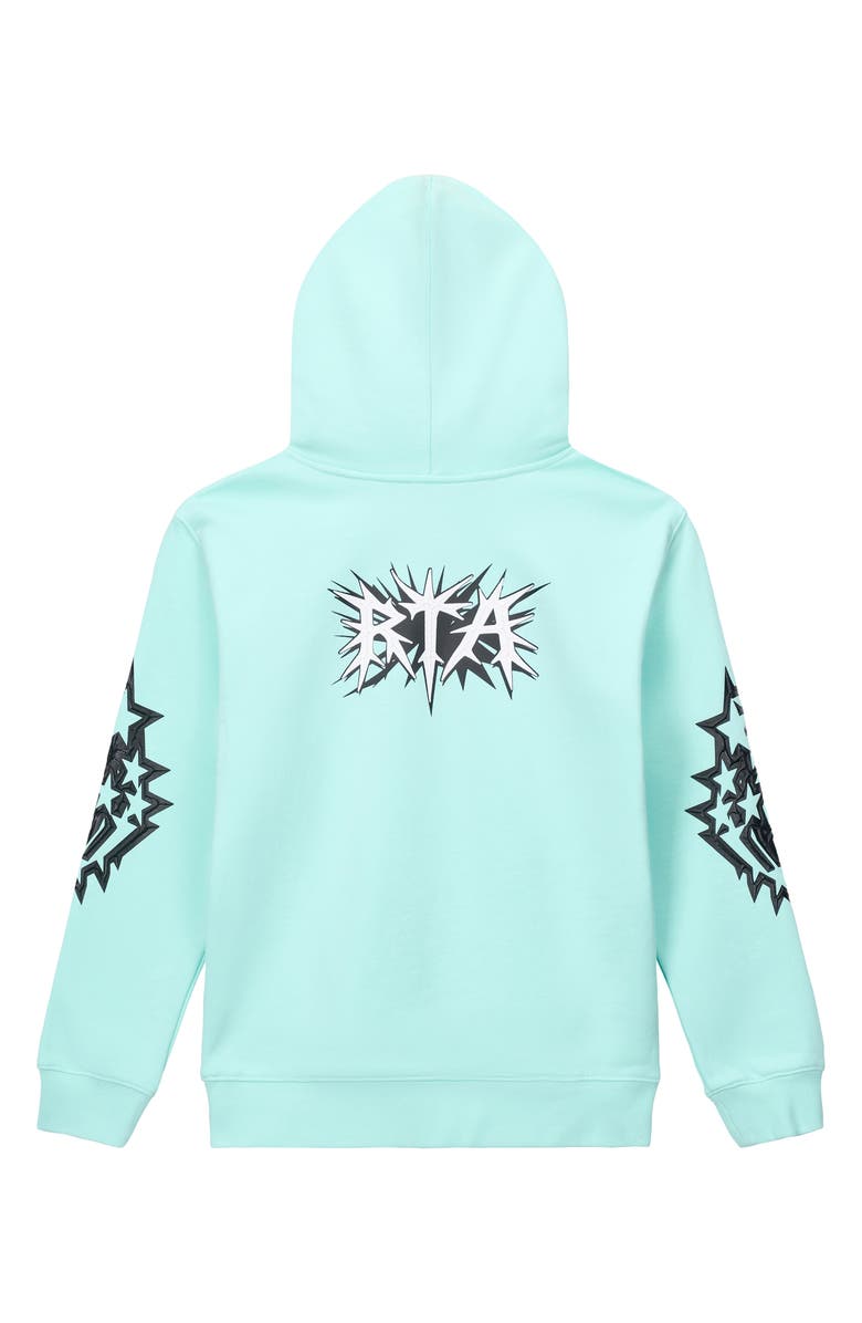 RtA Kids' Eden Hoodie, Alternate, color, Turquoise Spike Rta