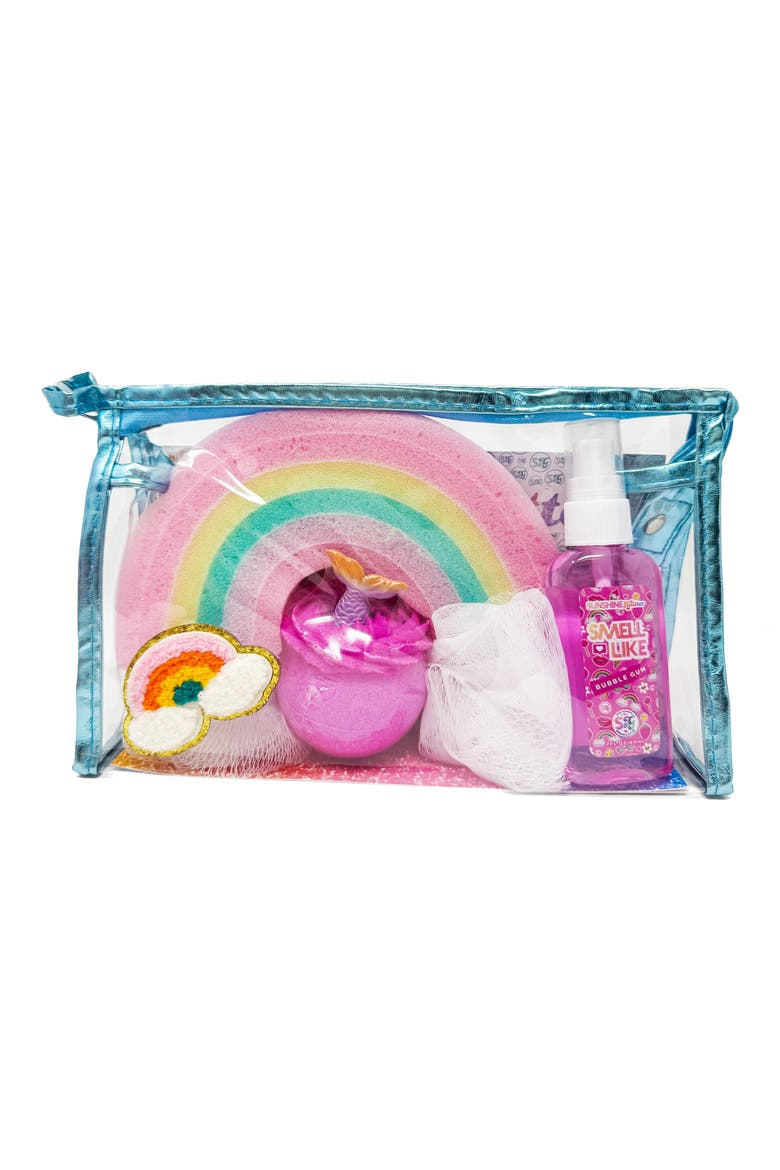 Kids' Mermaid Dreams Bath Set, Main, color, TEAL