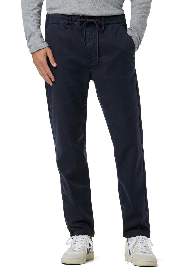The Laird Slim Fit Drawstring Waist Pants, Main, color, NIGHT SKY