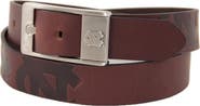 EAGLES WINGS North Carolina Tar Heels (UNC) Brandish Leather Belt - Brown