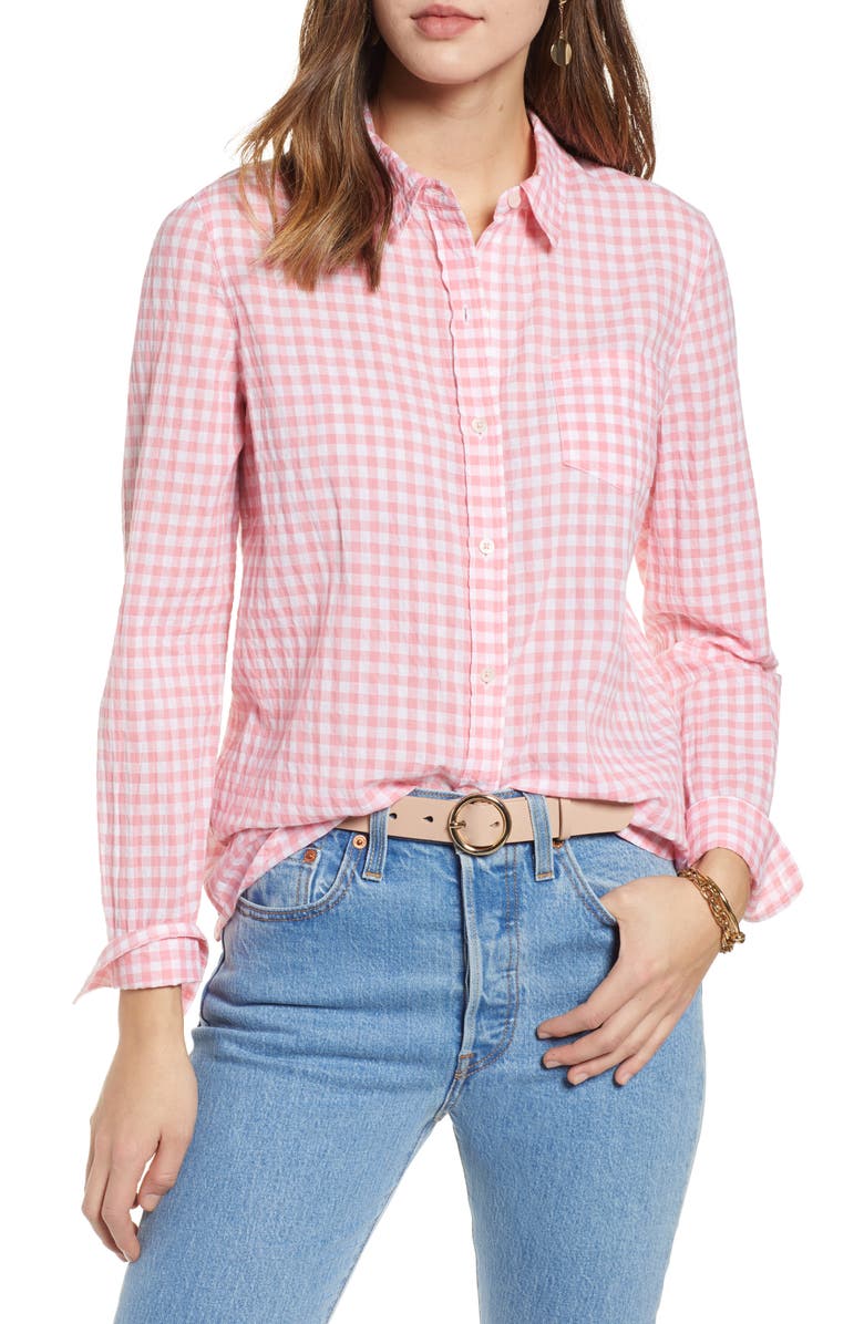 1901 Classic Boyfriend Shirt, Main, color,