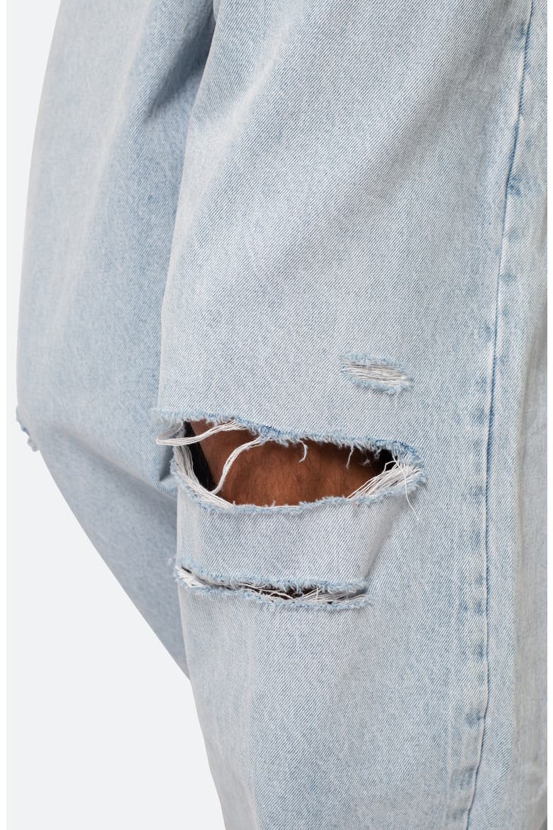 Baggy Rave Ripped Wide Leg Jeans, Alternate, color, LIGHT BLUE