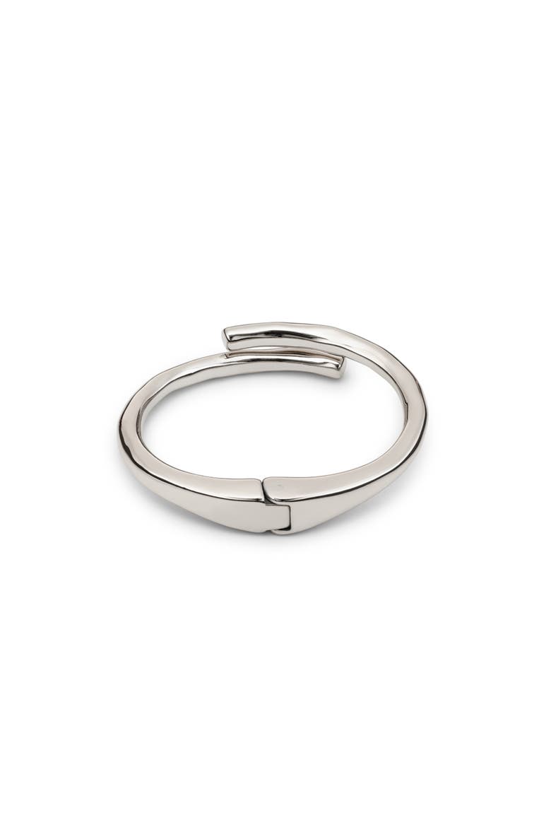 Nova Tube Bangle, Alternate, color, Silver