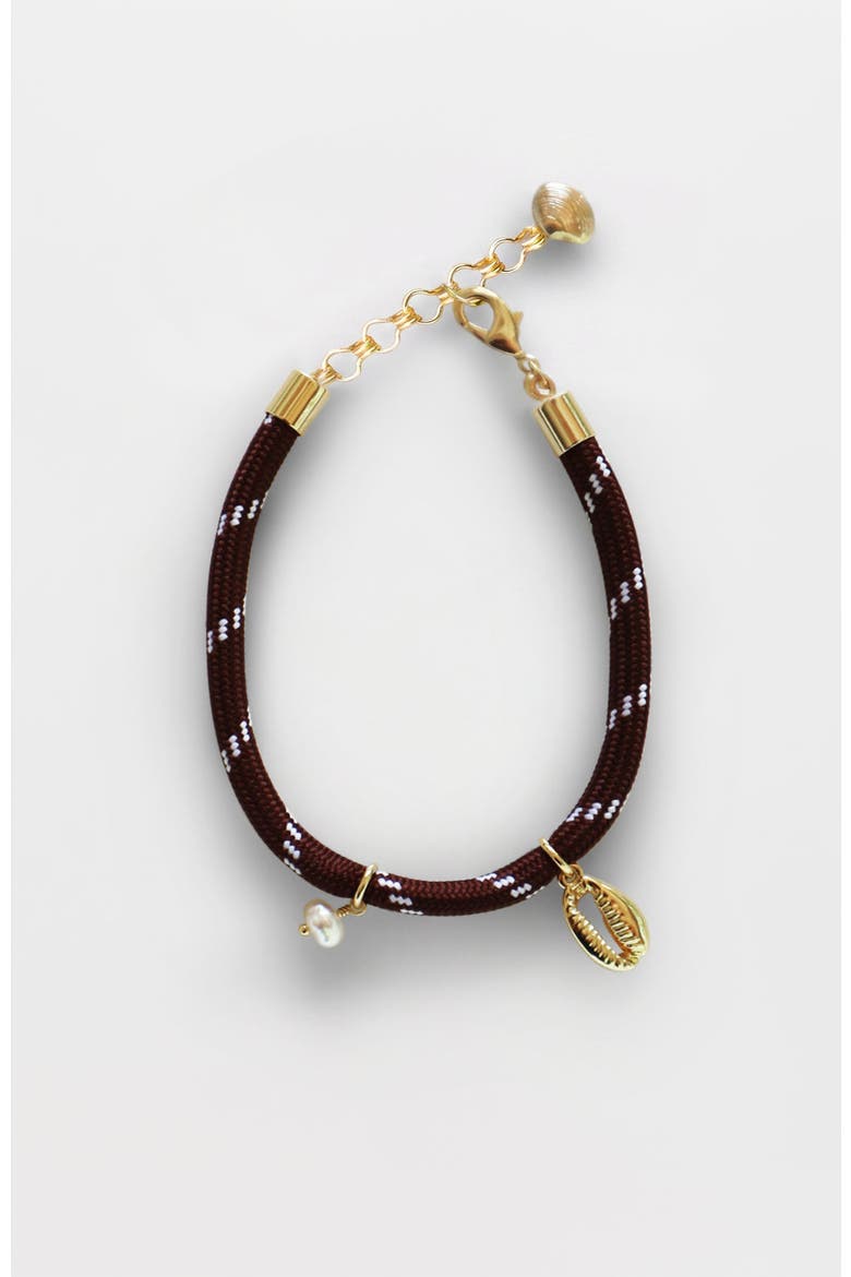 The Nellie Bracelet, Main, color, Teak