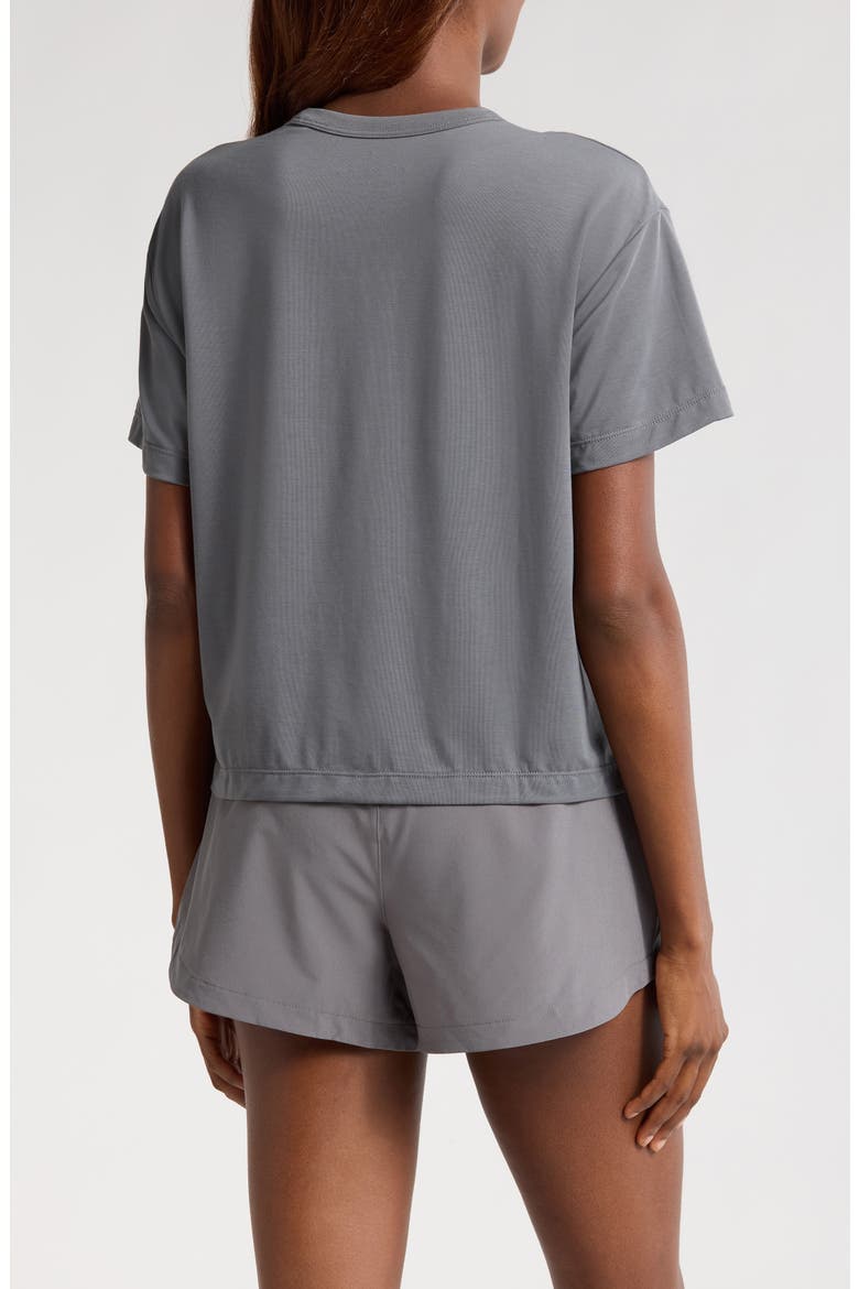 Elevate Boxy T-Shirt, Alternate, color, SMOKE