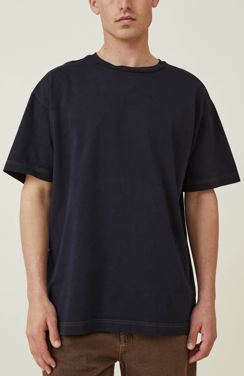 Men's Box Fit Plain T-Shirt