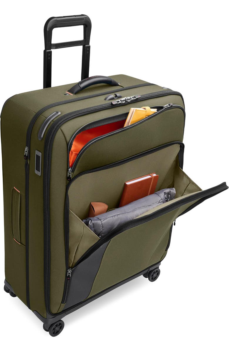 Briggs & Riley Large ZDX 29-Inch Expandable Spinner Packing Case, Alternate, color, Hunter
