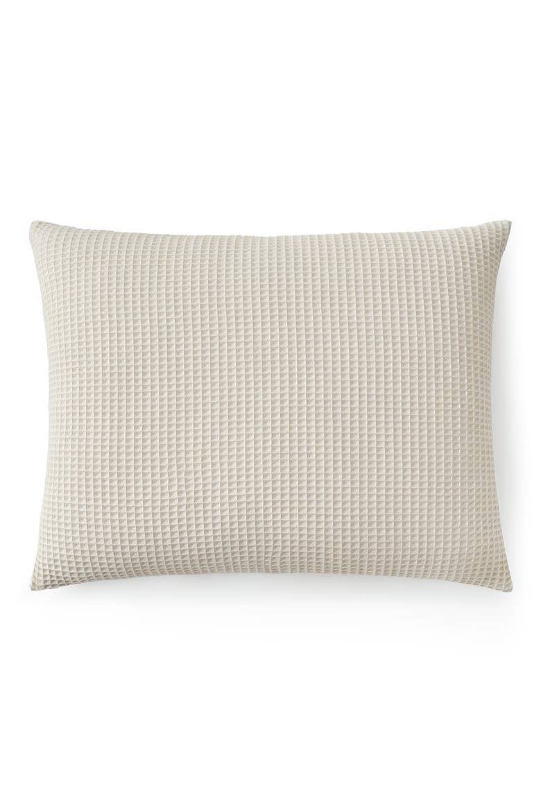 Kyla Waffle Knit Comforter & Shams Set, Alternate, color, CREAM