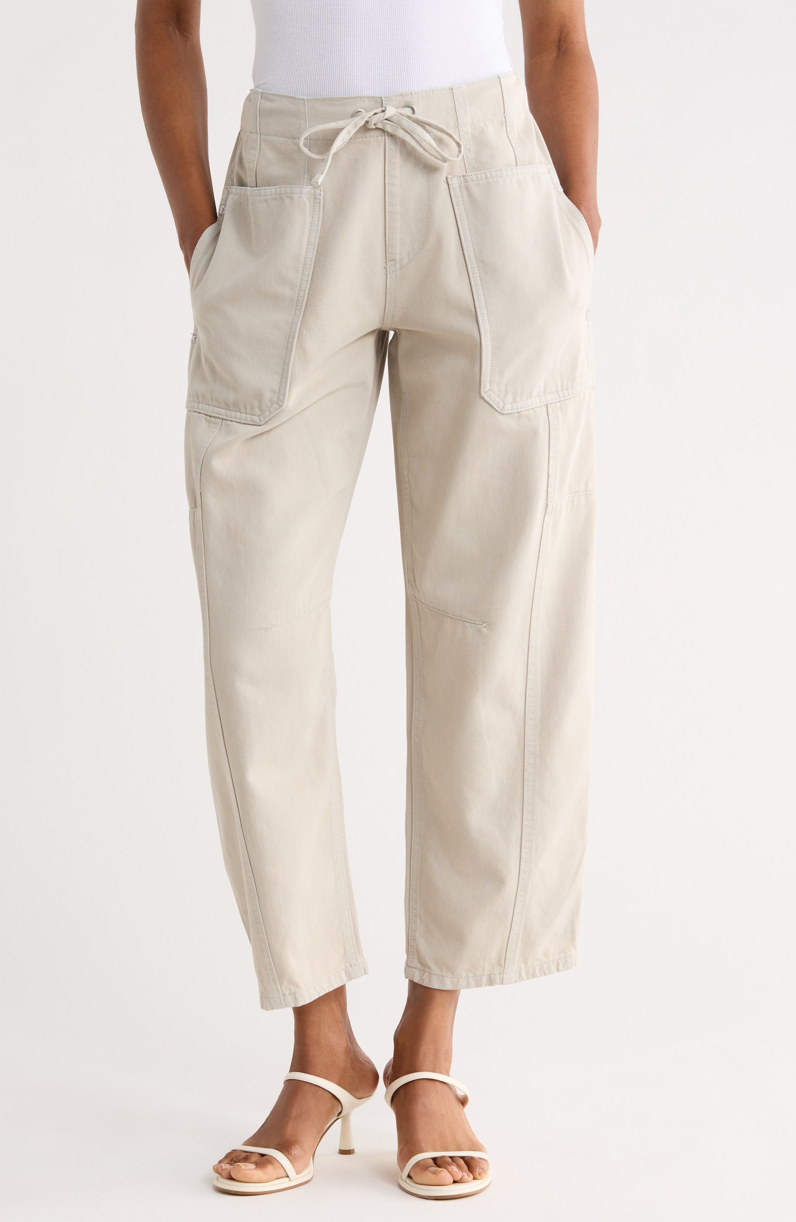 Scotch & Soda The Arc Barrel Leg Pull-On Pants
