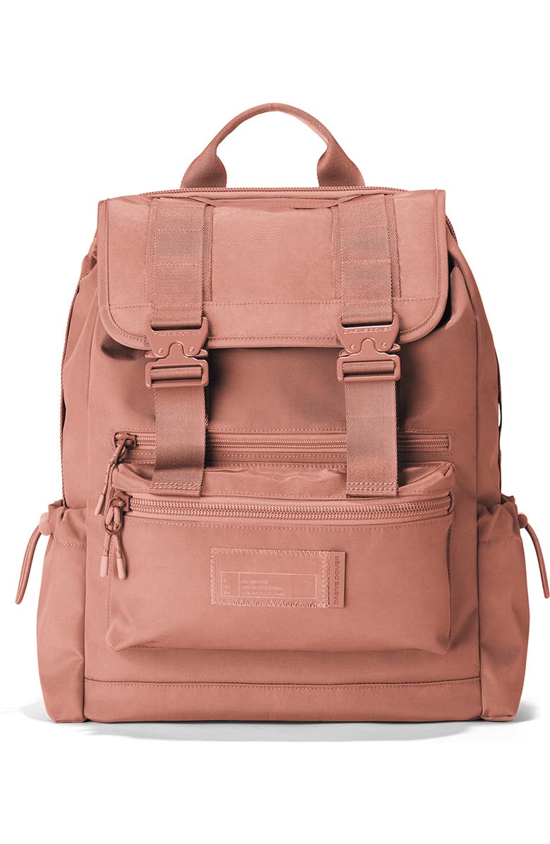 Dagne Dover Brooklyn Flap Top Backpack, Main, color, Warm Dust