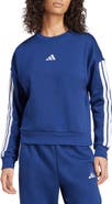 adidas Essentials 3-Stripes Fleece Sweatshirt
