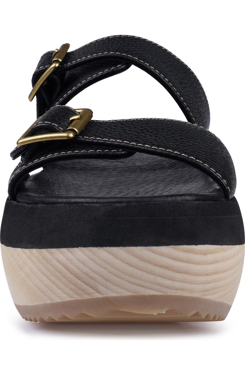 Artisan Crafted By Zigi Bernat Platform Sandal, Alternate, color, Black Leather